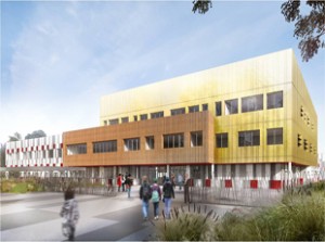 ARS - PON - College Ponchateau - perspective exterieure page de garde