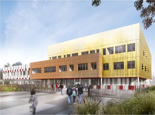 ARS - PON - College Ponchateau - perspective exterieure page de garde