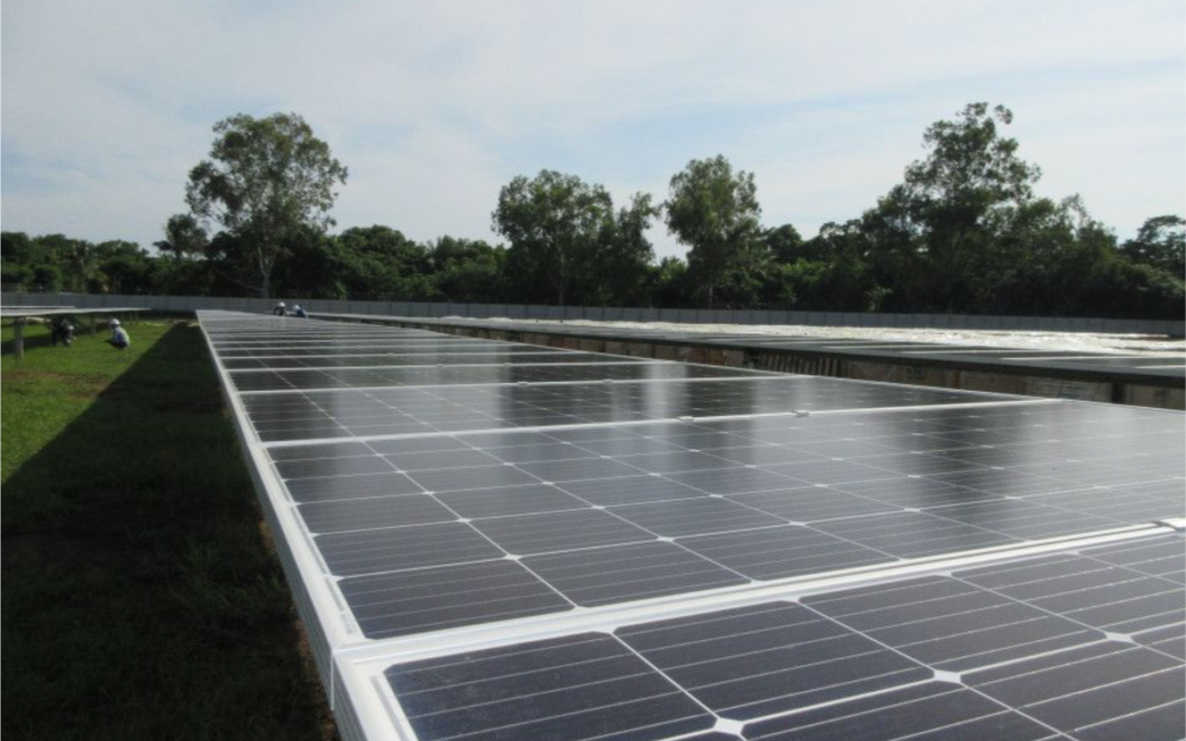 Construction d’une centrale photovoltaïque à Cherves-Richemont (16)