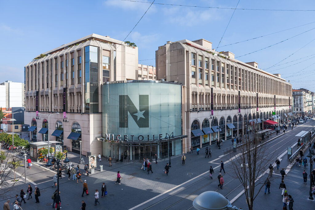 Création d’un Rooftop en toiture du centre commercial Nice Etoile à Nice (06)