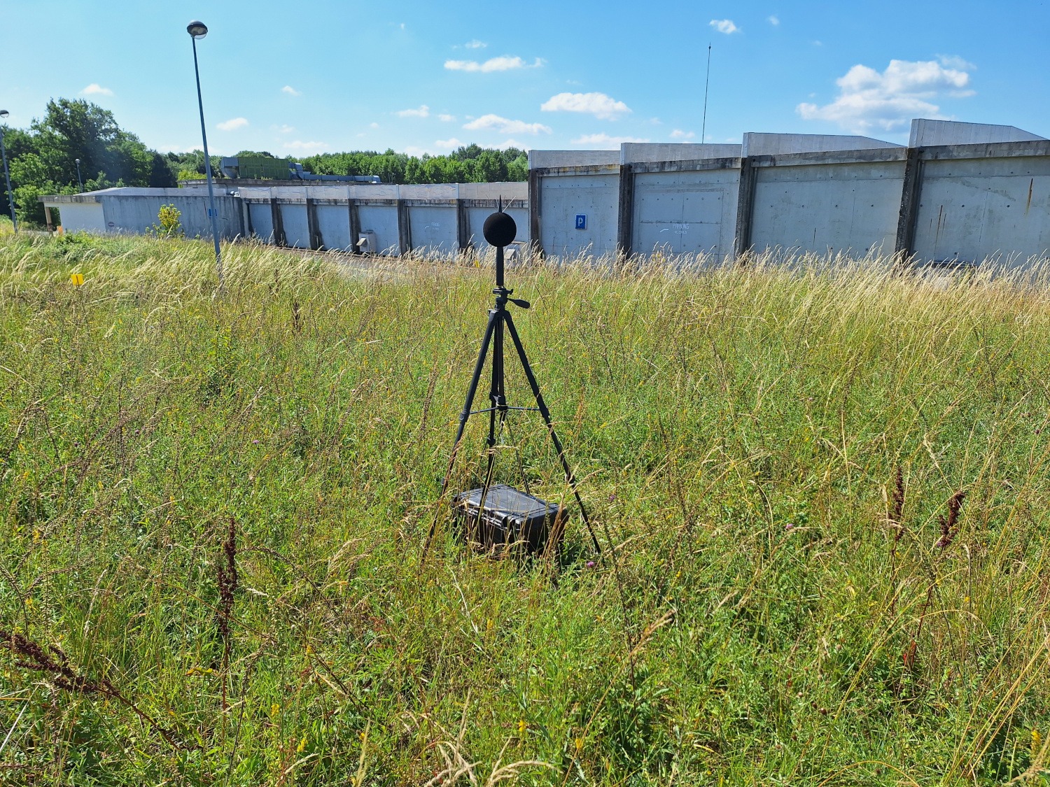 Mesure de bruit en limite de propriété