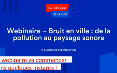 Bruit en ville : de la pollution au paysage sonore