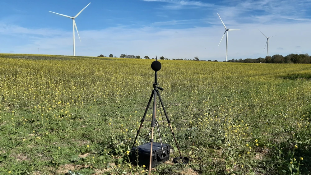 Bridage acoustique éolien